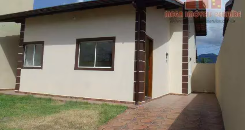 Casa com 2 dormitórios à venda, 65 m² por r$ 190.000,00 - balneário caraguava - peruíbe/sp