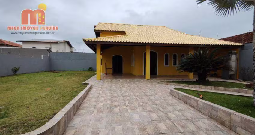 Casa com 3 dormitórios, 199 m² - venda por r$ 550.000,00 ou aluguel por r$ 3.500,00/mês - estância balneária belmira novaes - peruíbe/sp