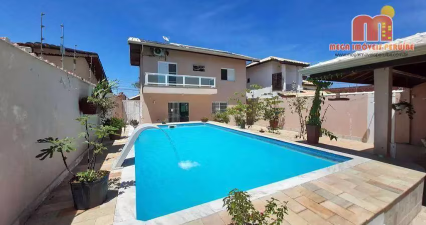 Casa com 3 dormitórios à venda, 166 m² por r$ 750.000,00 - jardim beira mar - peruíbe/sp