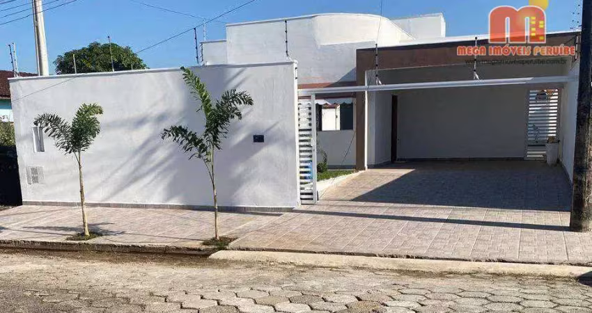 Casa com 3 dormitórios à venda, 140 m² por r$ 550.000,00 - jardim beira mar - peruíbe/sp