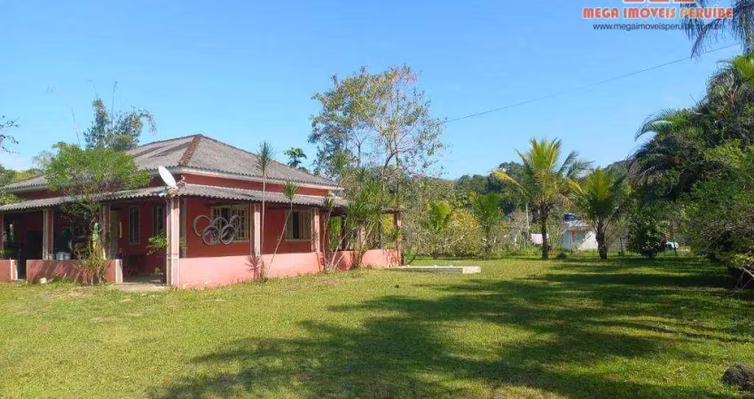 Chácara com 2 dormitórios à venda, 3000 m² por r$ 300.000,00 - chácaras iporanga - peruíbe/sp