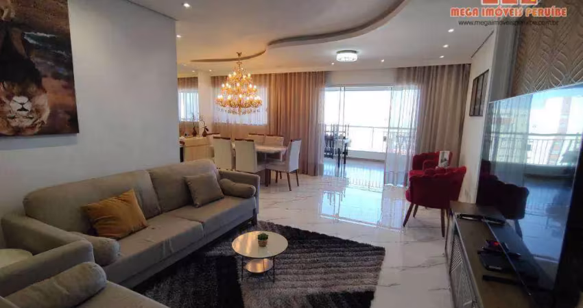 Apartamento com 3 dormitórios, 142 m² - venda por r$ 1.100.000,00 ou aluguel por r$ 6.608,33/mês - centro - peruíbe/sp