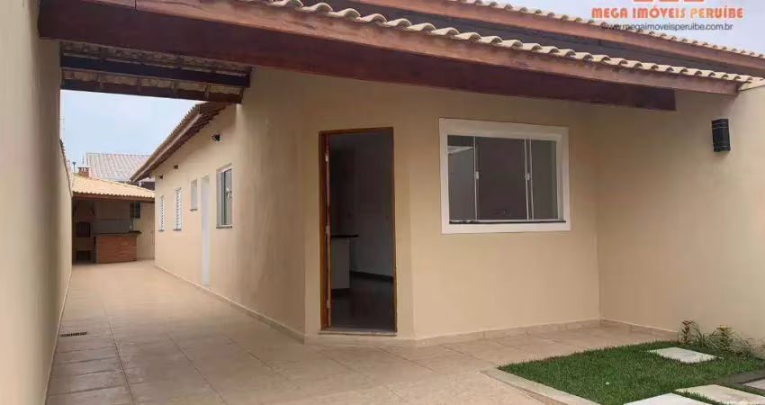 Casa com 2 dormitórios à venda, 70 m² por r$ 335.000,00 - estância flora rica - peruíbe/sp