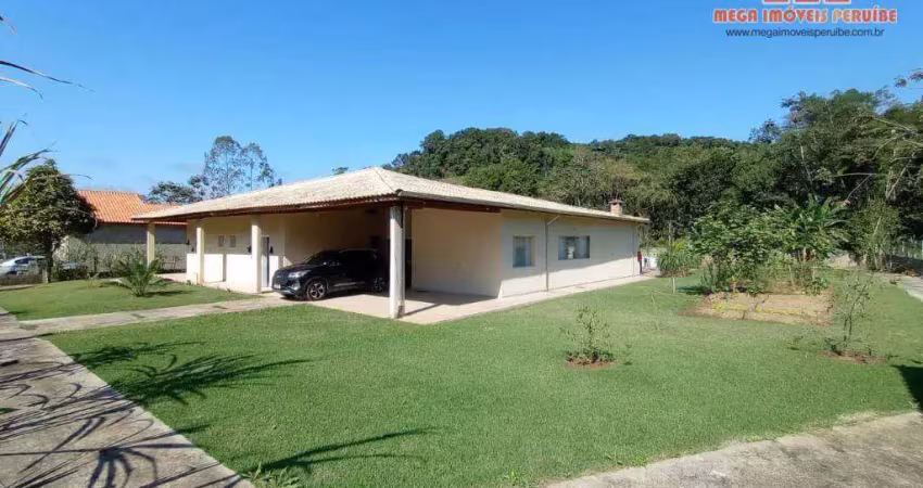 Chácara com 4 dormitórios à venda, 2400 m² por r$ 1.150.000,00 - parque serra mar - peruíbe/sp