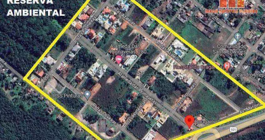 Terreno à venda, 1070 m² por r$ 350.000,00 - bougainvillee v - peruíbe/sp
