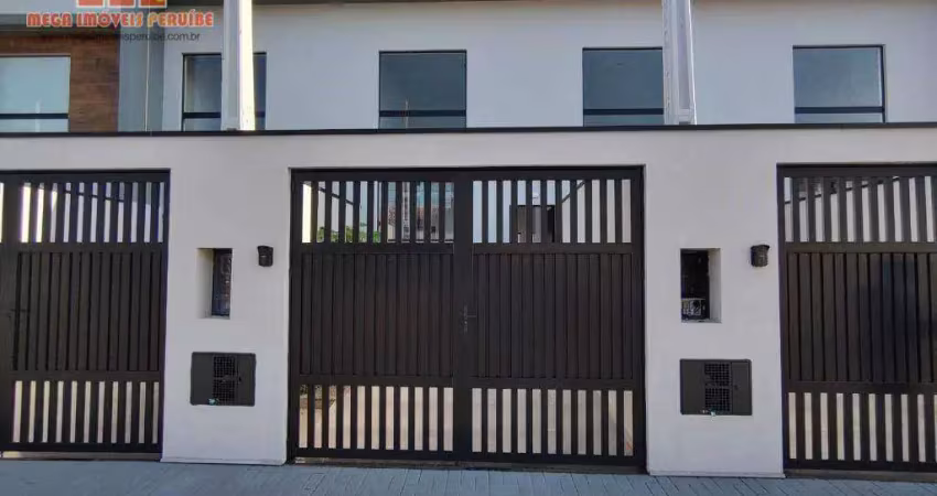 Casa com 1 dormitório à venda, 36 m² por r$ 250.000,00 - estância balneária belmira novaes - peruíbe/sp