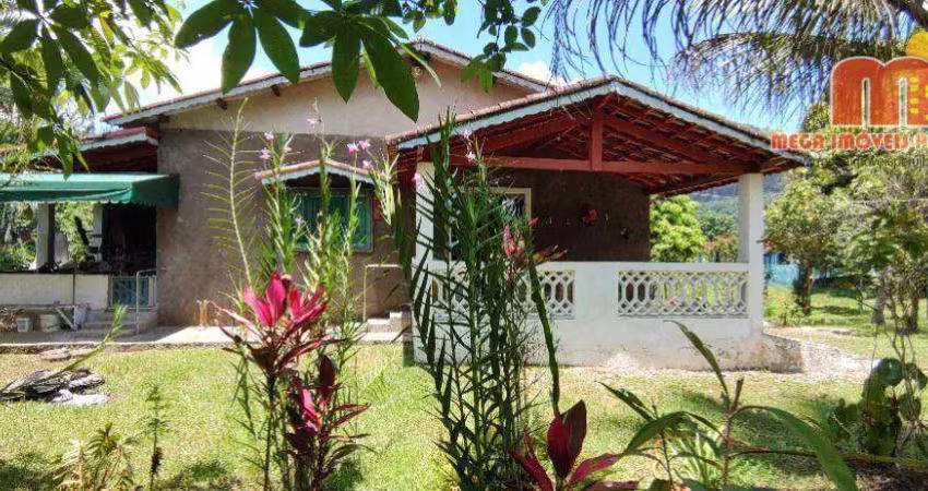 Chácara com 2 dormitórios à venda, 1400 m² por r$ 380.000,00 - ponte pênsil - itariri/sp