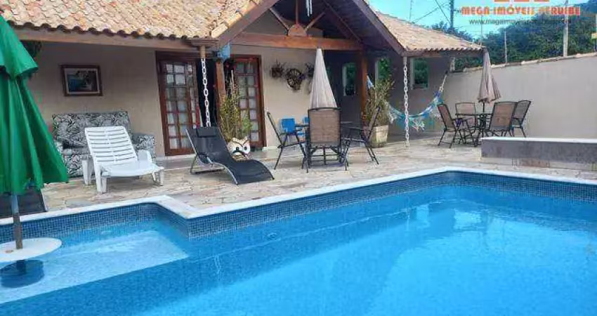 Casa com 3 dormitórios à venda, 176 m² por r$ 1.080.000,00 - jardim guarau - peruíbe/sp