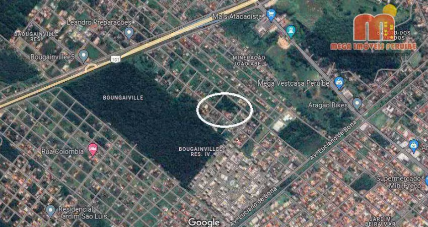 Terreno à venda, 300 m² por r$ 45.000,00 - balneário josedy - peruíbe/sp