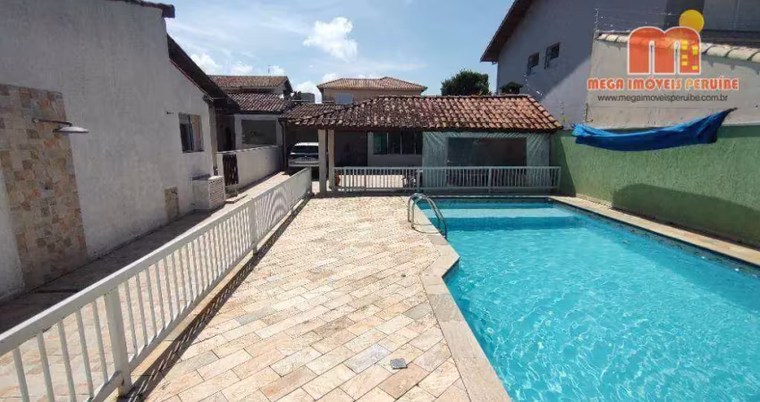 Casa com 1 dormitório à venda, 80 m² por r$ 380.000,00 - jardim casablanca - peruíbe/sp