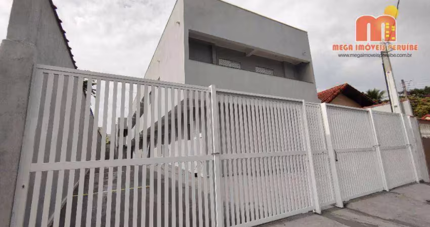 Apartamento com 2 dormitórios, 50 m² - venda por r$ 320.000,00 ou aluguel por r$ 1.650,00/mês - centro - peruíbe/sp
