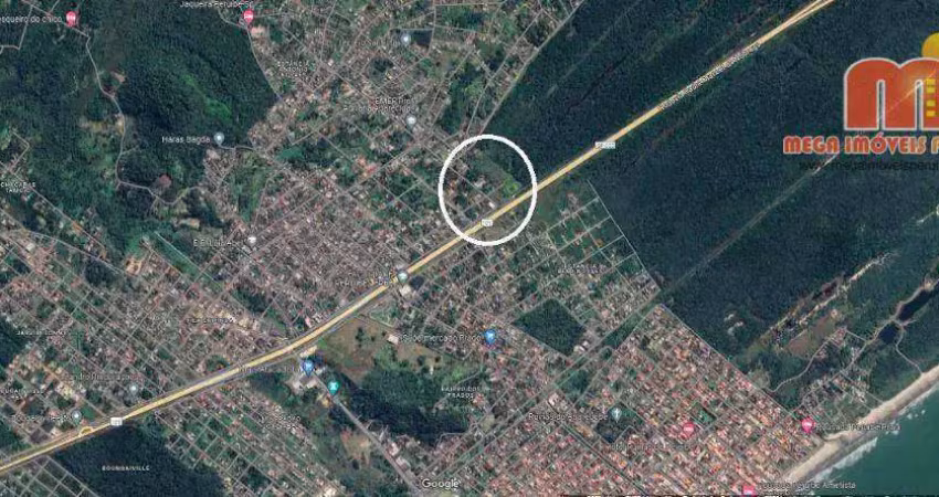 Terreno à venda, 1500 m² por r$ 145.000 - estância balneária antonio novaes - peruíbe/sp