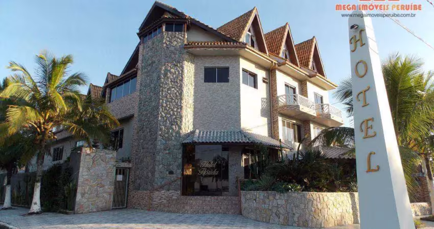 Hotel com 28 dormitórios à venda, 1100 m² por r$ 10.600.000,00 - balneário florida - peruíbe/sp