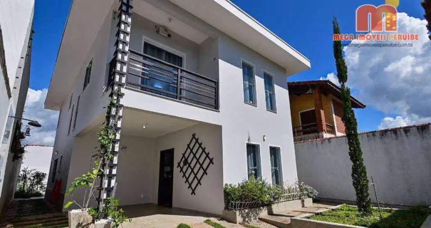 Casa com 5 dormitórios para alugar, 162 m² por r$ 5.000,00/mês - balneario samburá - peruíbe/sp