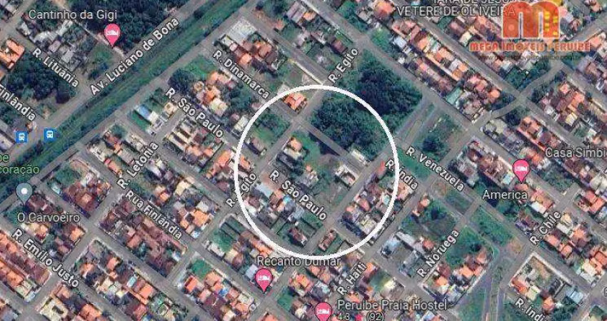 Terreno à venda, 250 m² por r$ 150.000,00 - estância são josé - peruíbe/sp