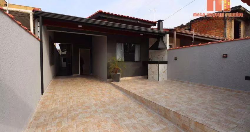 Casa com 3 dormitórios à venda, 131 m² por r$ 390.000,00 - parque d'aville residencial - peruíbe/sp