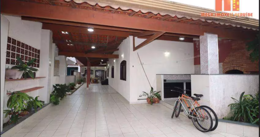Casa com 5 dormitórios à venda, 295 m² por r$ 477.000,00 - vila romar - peruíbe/sp