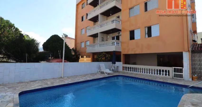 Apartamento com 3 dormitórios à venda, 95 m² por r$ 399.000,00 - centro - peruíbe/sp