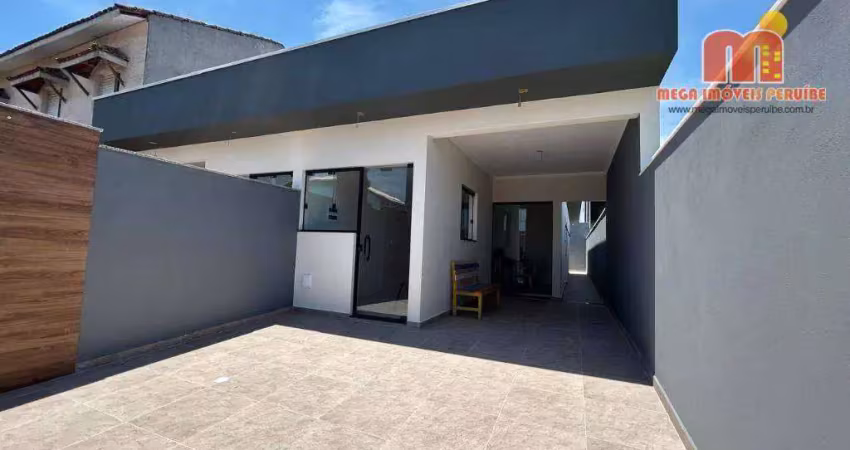 Casa com 2 dormitórios à venda, 75 m² por r$ 370.000,00 - jardim marcia - peruíbe/sp