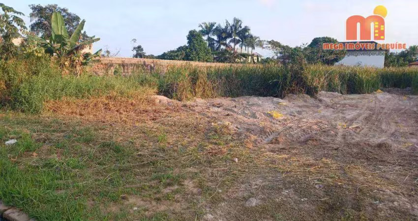 Terreno à venda, 1070 m² por r$ 300.000,00 - bougainvillee v - peruíbe/sp
