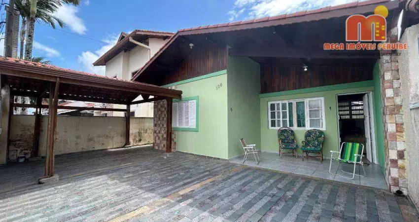 Casa com 3 dormitórios à venda, 153 m² por r$ 550.000,00 - parque balneário oásis - peruíbe/sp
