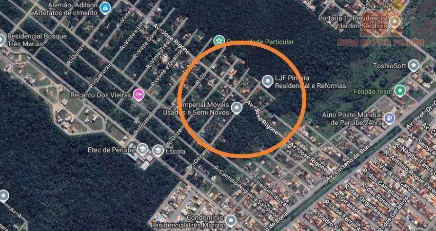 Terreno à venda, 522 m² por r$ 70.000,00 - estância santa gabriela - peruíbe/sp