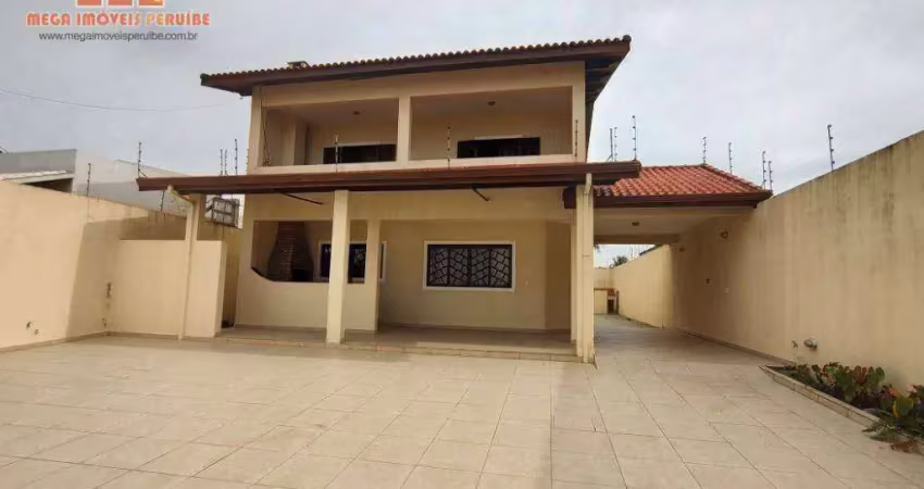 Casa com 5 dormitórios à venda, 279 m² por r$ 850.000,00 - estância balneária maria helena novaes - peruíbe/sp