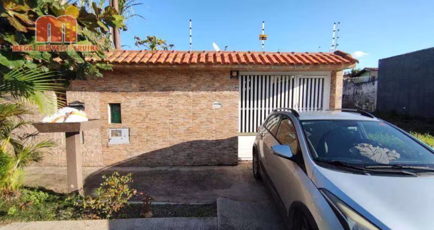Casa com 3 dormitórios, 99 m² - venda por r$ 390.000,00 ou aluguel por r$ 2.741,67/mês - cidade nova peruibe - peruíbe/sp