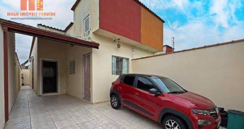 Casa com 2 dormitórios à venda, 69 m² por r$ 230.000,00 - jardim somar - peruíbe/sp