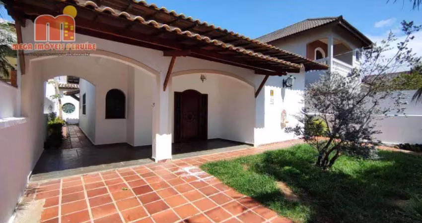 Casa com 3 dormitórios para alugar, 140 m² por r$ 3.000,00/mês - jardim imperador - peruíbe/sp