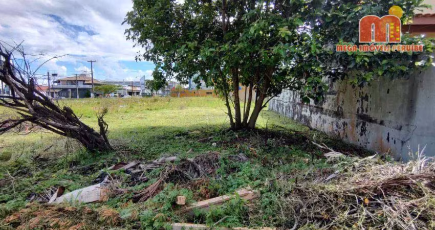Terreno à venda, 282 m² por r$ 320.000,00 - jardim imperador - peruíbe/sp