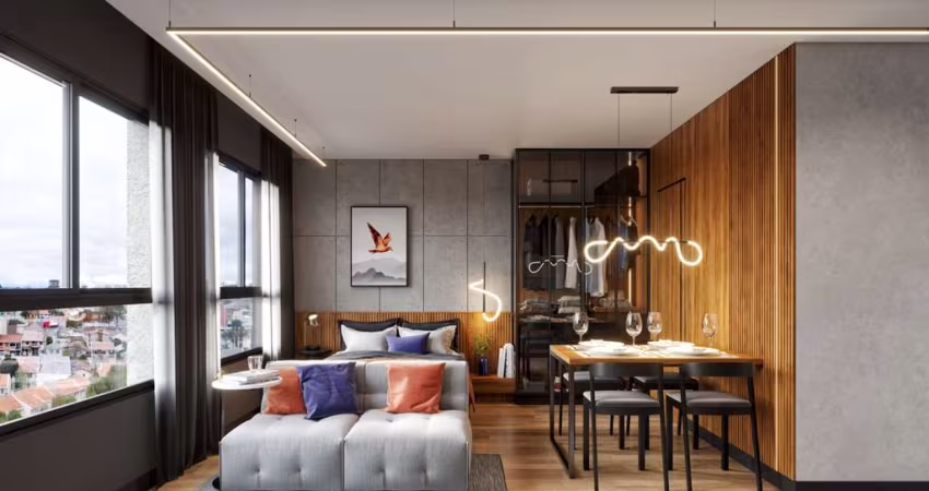 Studio para Venda em Curitiba, Novo Mundo, 1 dormitório, 1 banheiro
