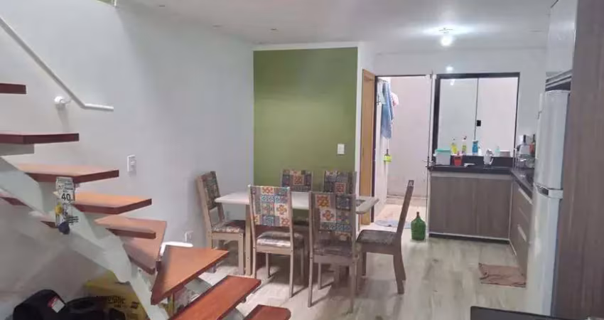 Sobrado para venda em curitiba, sítio cercado, 2 dormitórios, 1 suíte, 2 banheiros, 1 vaga