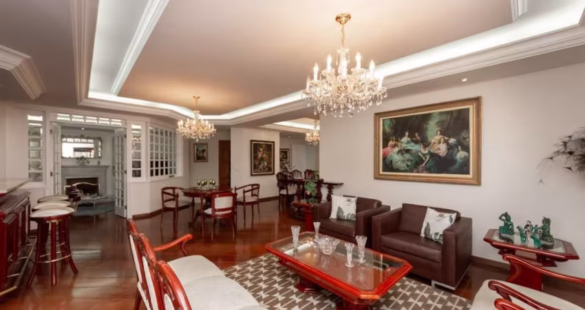 Apartamento tipo para venda e locação com 3 quartos, sendo 3 suítes, 335m²