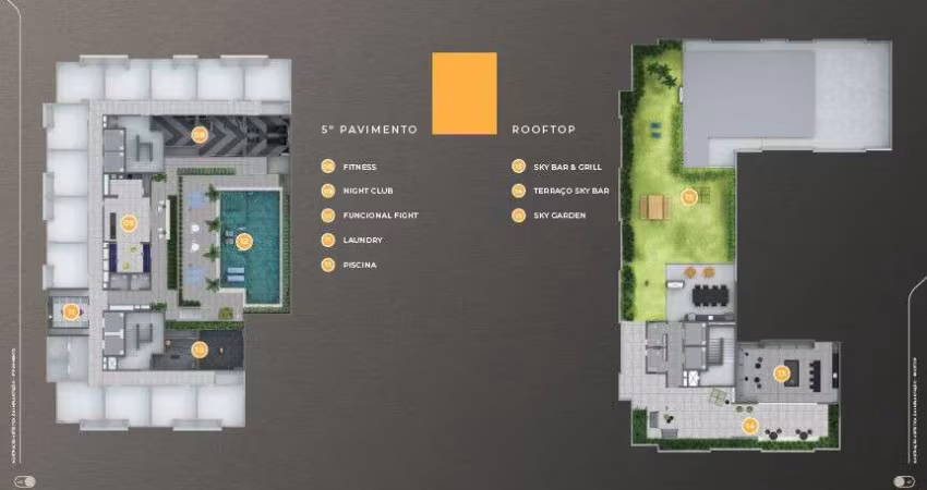 Pinheiros – Apartamento de 24m² com 1 Dormitório e 1 Banheiro