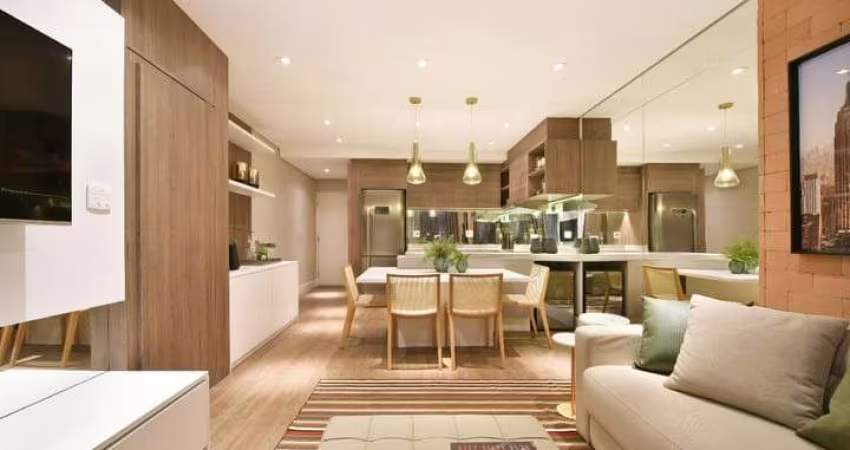 Apartamento à Venda com 68m², 1 dormitório, 1 suíte, 1 sala e 1 vaga!!!
