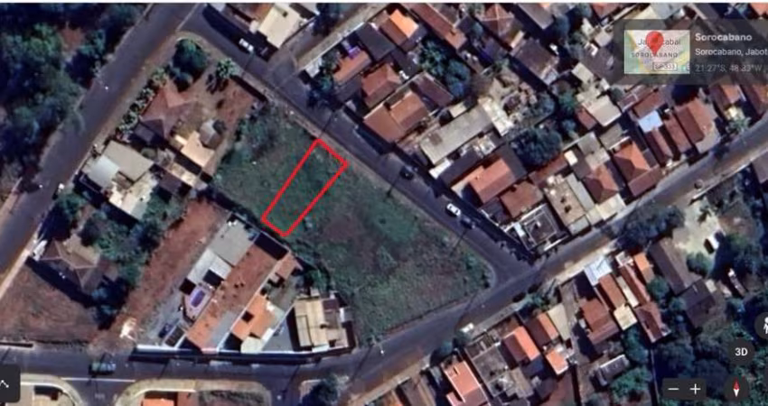 Terreno residencial para venda, 313m²