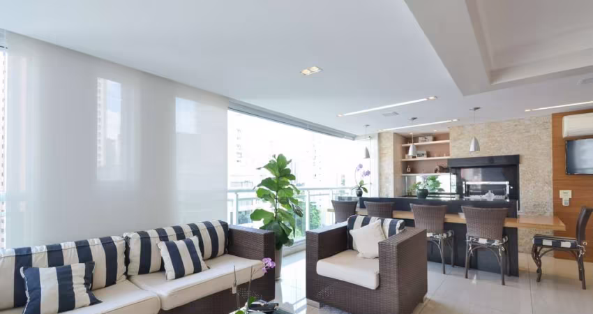 Apartamento tipo para venda com 3 quartos, sendo 3 suítes, 162m²