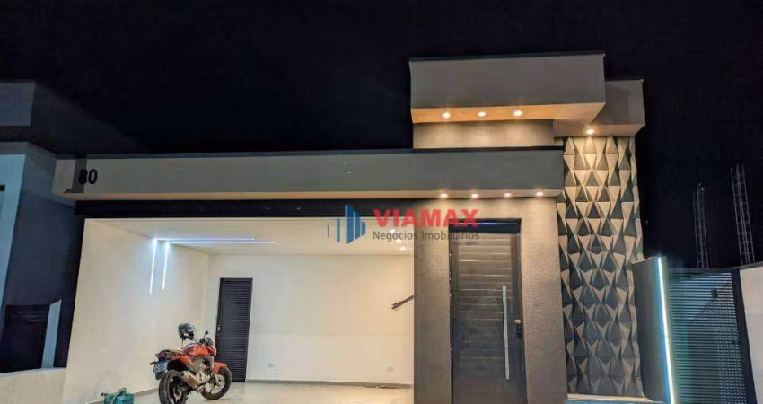 Casa TÉRREA MALIBU com 3 dormitórios à venda, 145 m² por R$ 997.000 - Residencial MALIBU - Caçapava/SP