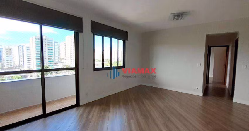 Apartamento com 2 dormitórios/1 suíte para alugar, 75 m² por R$ 2.870/mês - Jardim Aquarius - São José dos Campos/SP