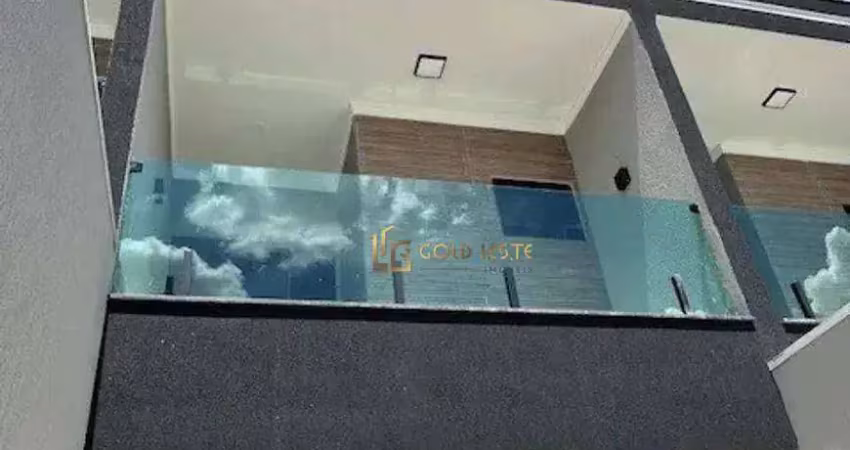 Sobrados frontais novos à venda na vila granada – 3 suítes, 3 vagas e área gourmet