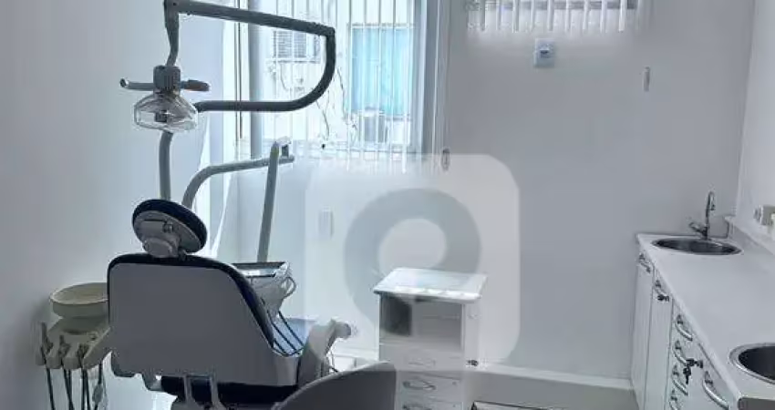 Sala comercial de 29m2 em área nobre da tijuca, porteira fechada.
