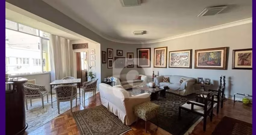 Apartamento de 4 quartos com vista livre, a poucos passos da praia de ipanema.