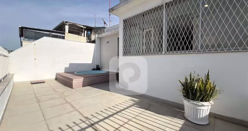 Cobertura duplex de 300m² com 5 quartos, 5 banheiros e 1 vaga - copacabana - rj.