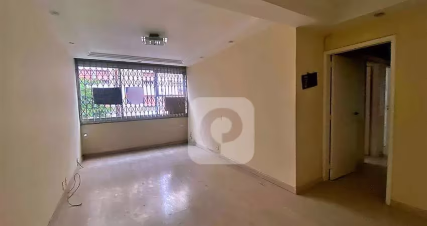 Apartamento 3 quartos, 1 suíte, área externa privativa e 1 vaga – campos sales, tijuca