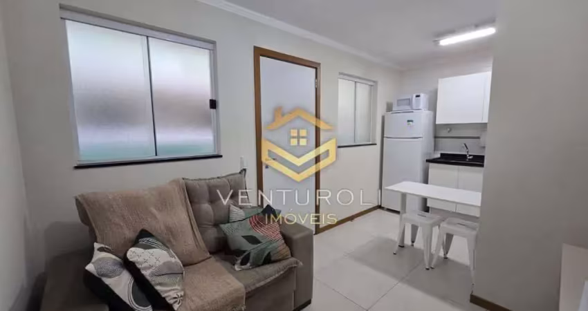Apartamento 1 dormitório mobiliado perto de faculdades.