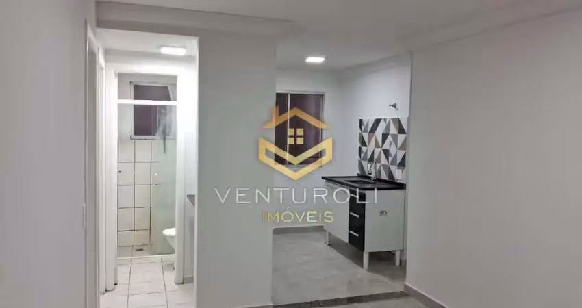 Apartamento para venda com 46 m² e 2 quartos em vila ipiranga, bauru - sp
