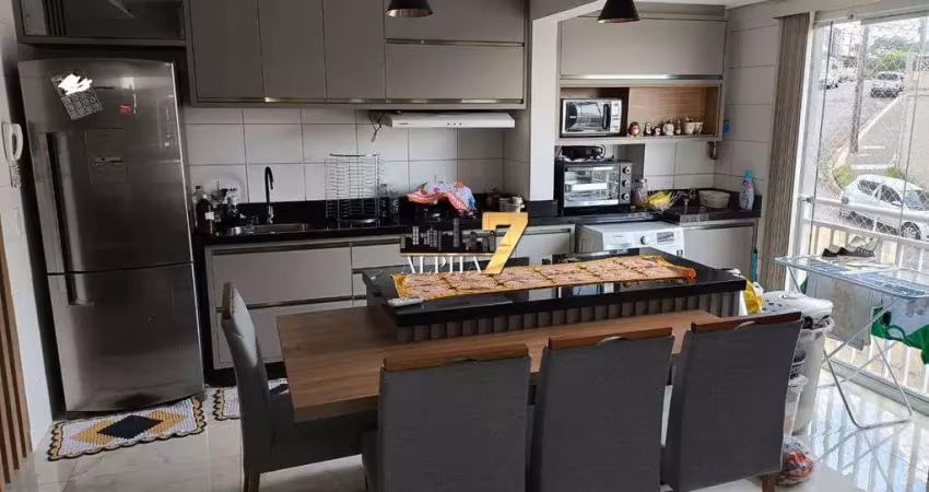 Apartamento a venda no bairro catharina zanaga em americana / sp