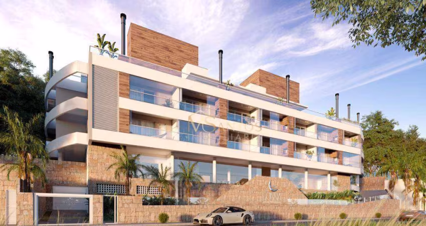 Apartamento com 2 dormitórios à venda, 136 m² por R$ 3.436.856,07 - Jurerê - Florianópolis/SC