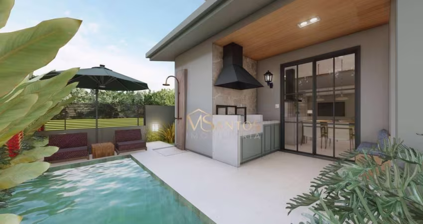 Casa com 3 dormitórios à venda, 165 m² por R$ 1.402.500,00 - Canasvieiras - Florianópolis/SC